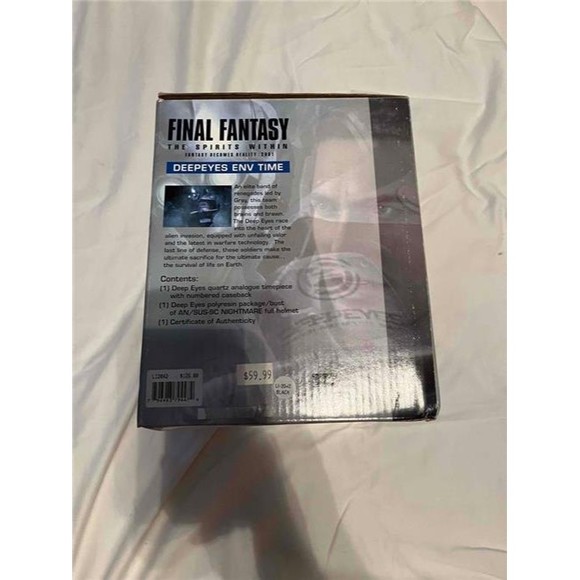 Final Fantasy The Spirits Within Deepeyes ENV Time Helmet With Box - Picture 4 of 10